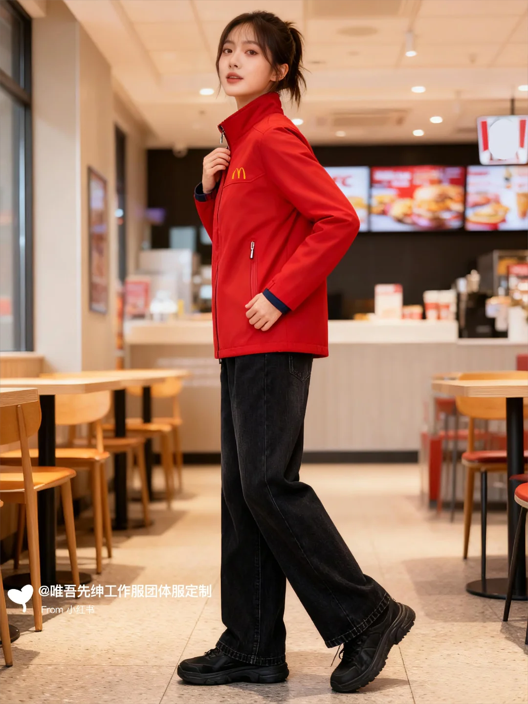 麦当劳秋冬餐饮工作服：温暖与格调双重奔赴