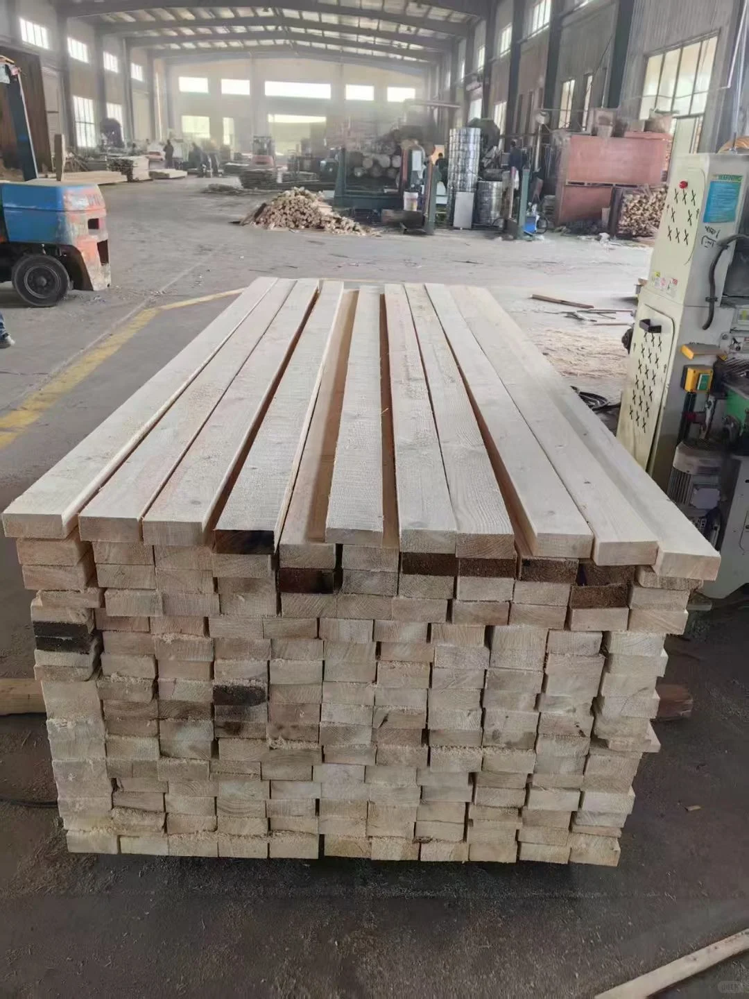 刚发走3车！工程木方现货在仓整车直送