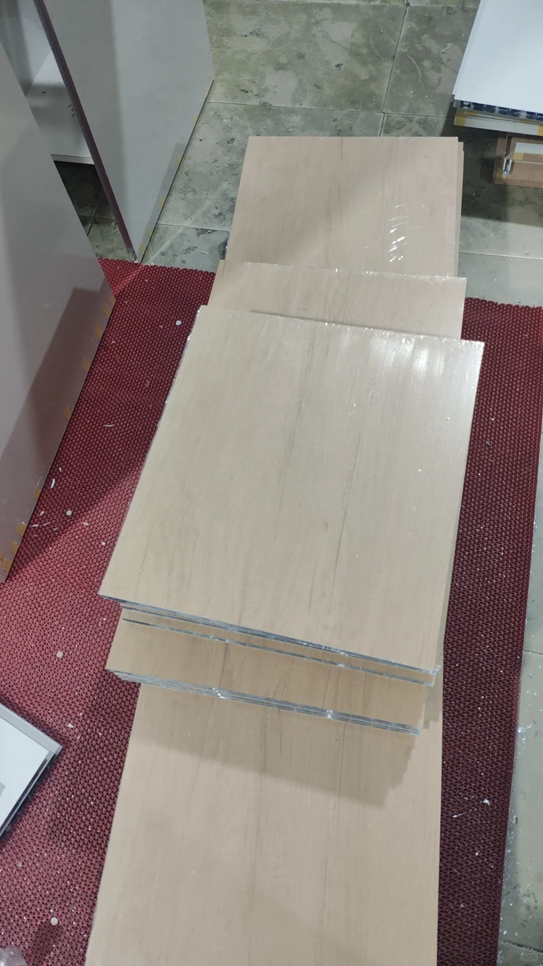 全铝焊接整板家具?车间实拍