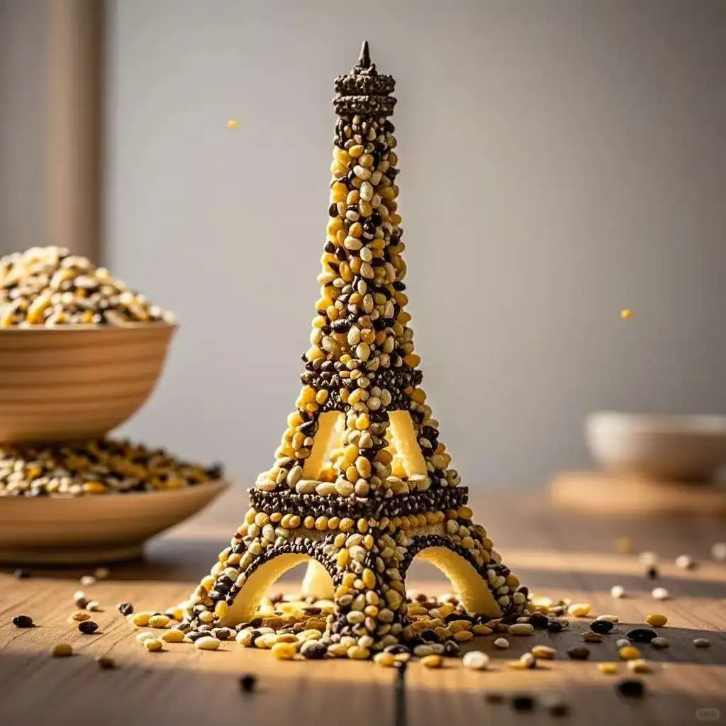 粒粒皆辛苦的粮食也可以很美丽