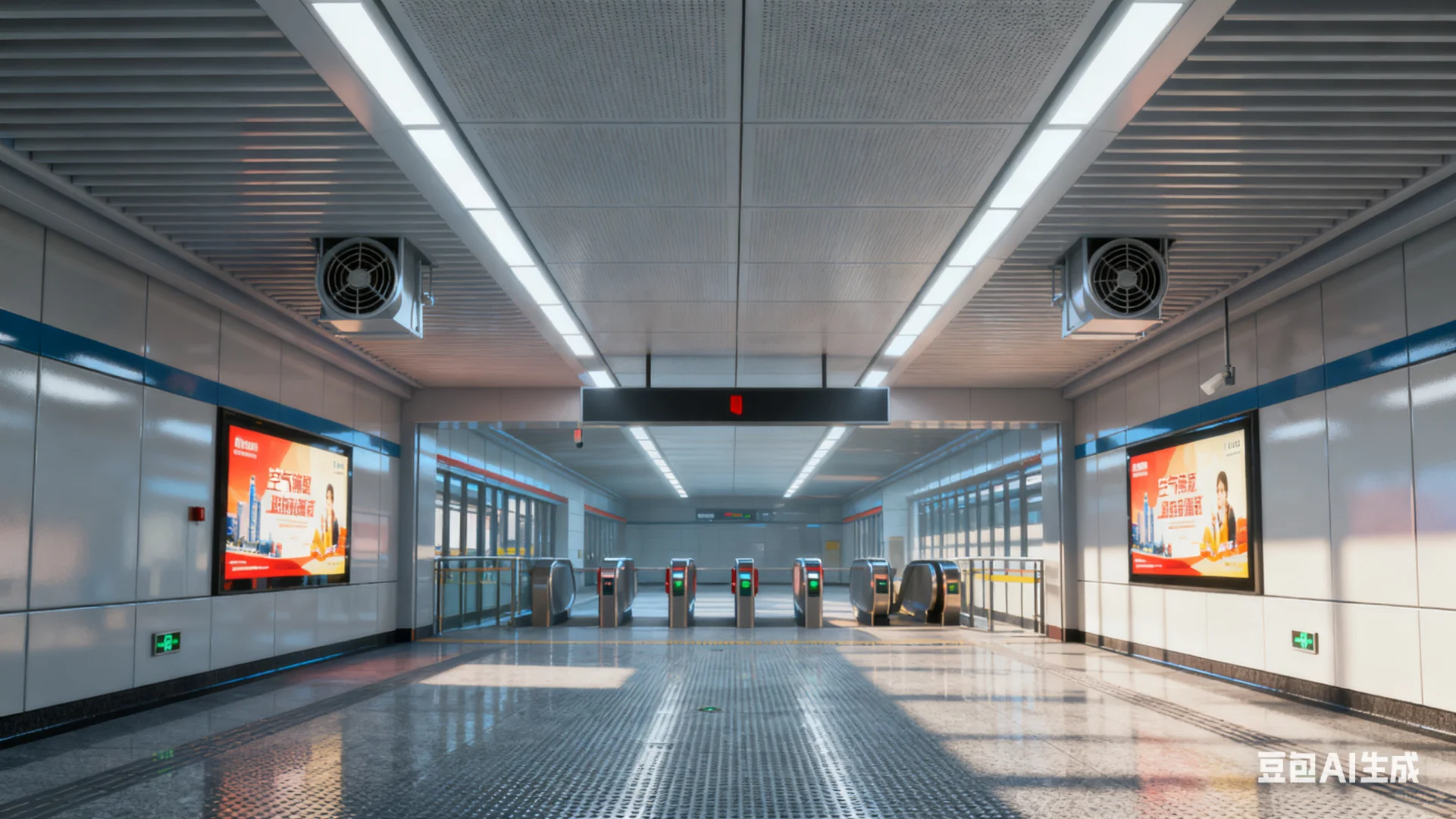 第一次知道，地铁内原来长这样。