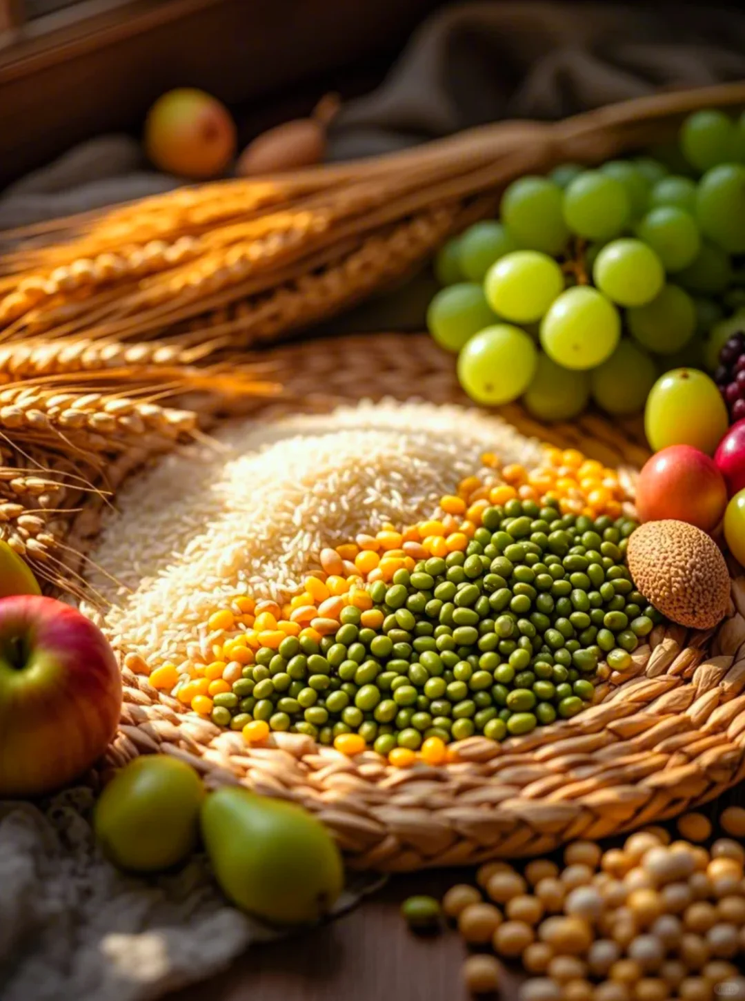 MJ绘图 | 五谷杂粮的生活气?