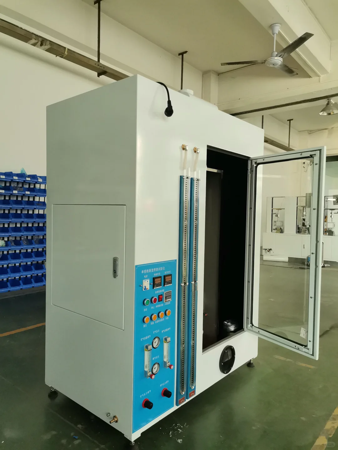 单根线垂直燃烧试验仪线缆阻燃性能检测设备