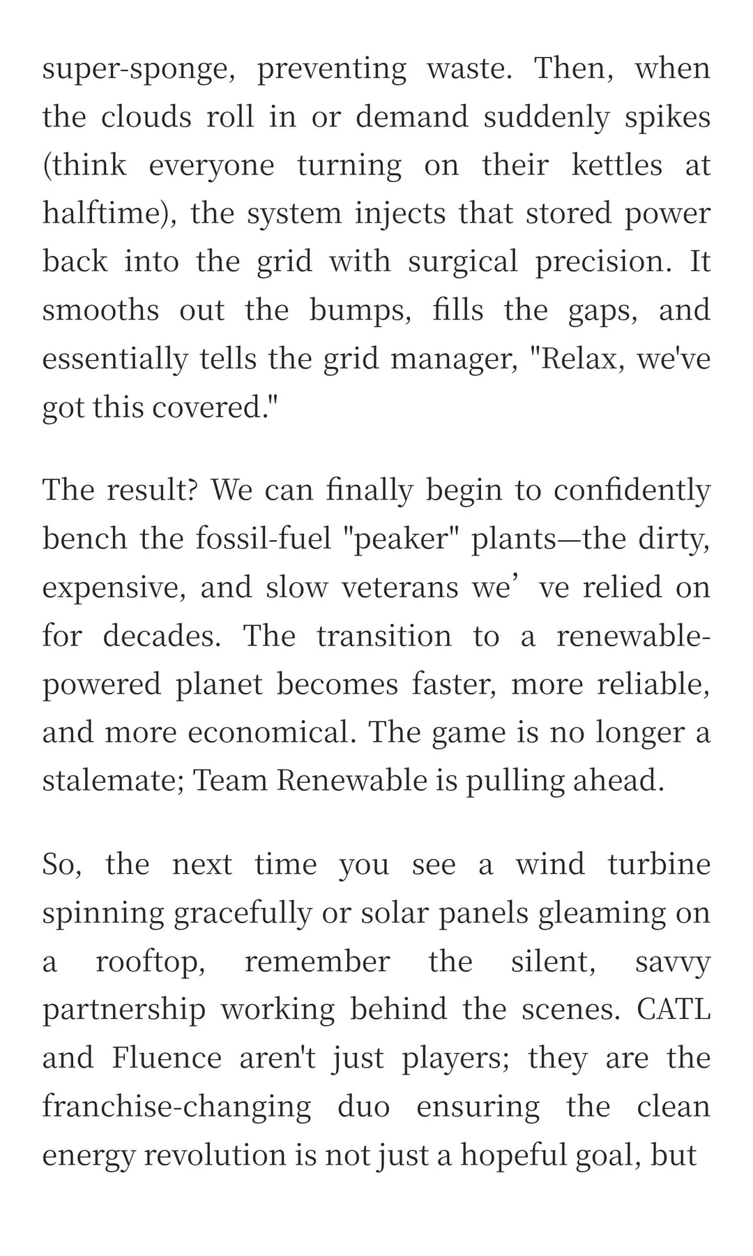 The Ultimate Power Play?