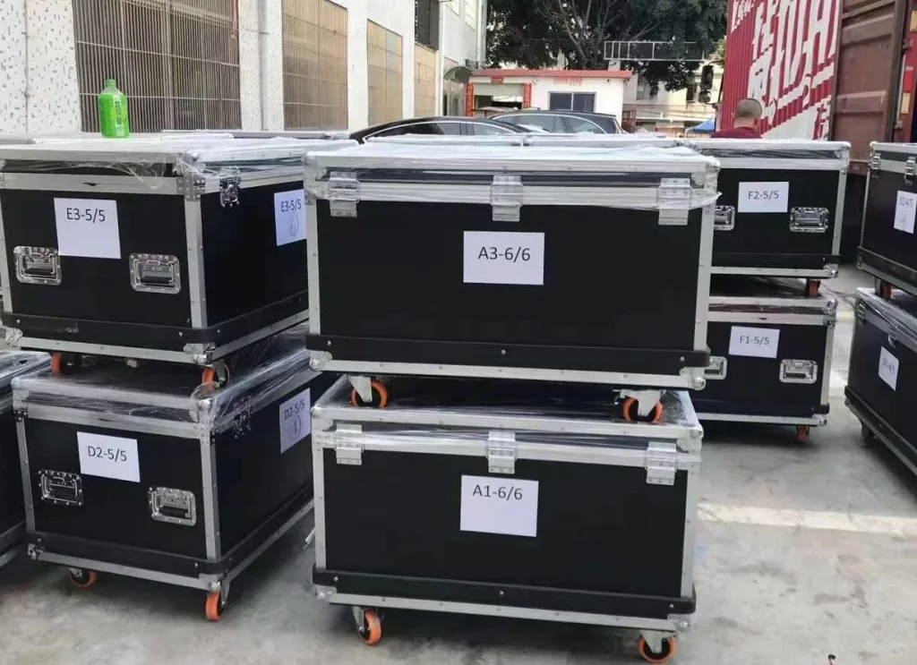 led全彩显示屏为什么会用航空箱包装运输？