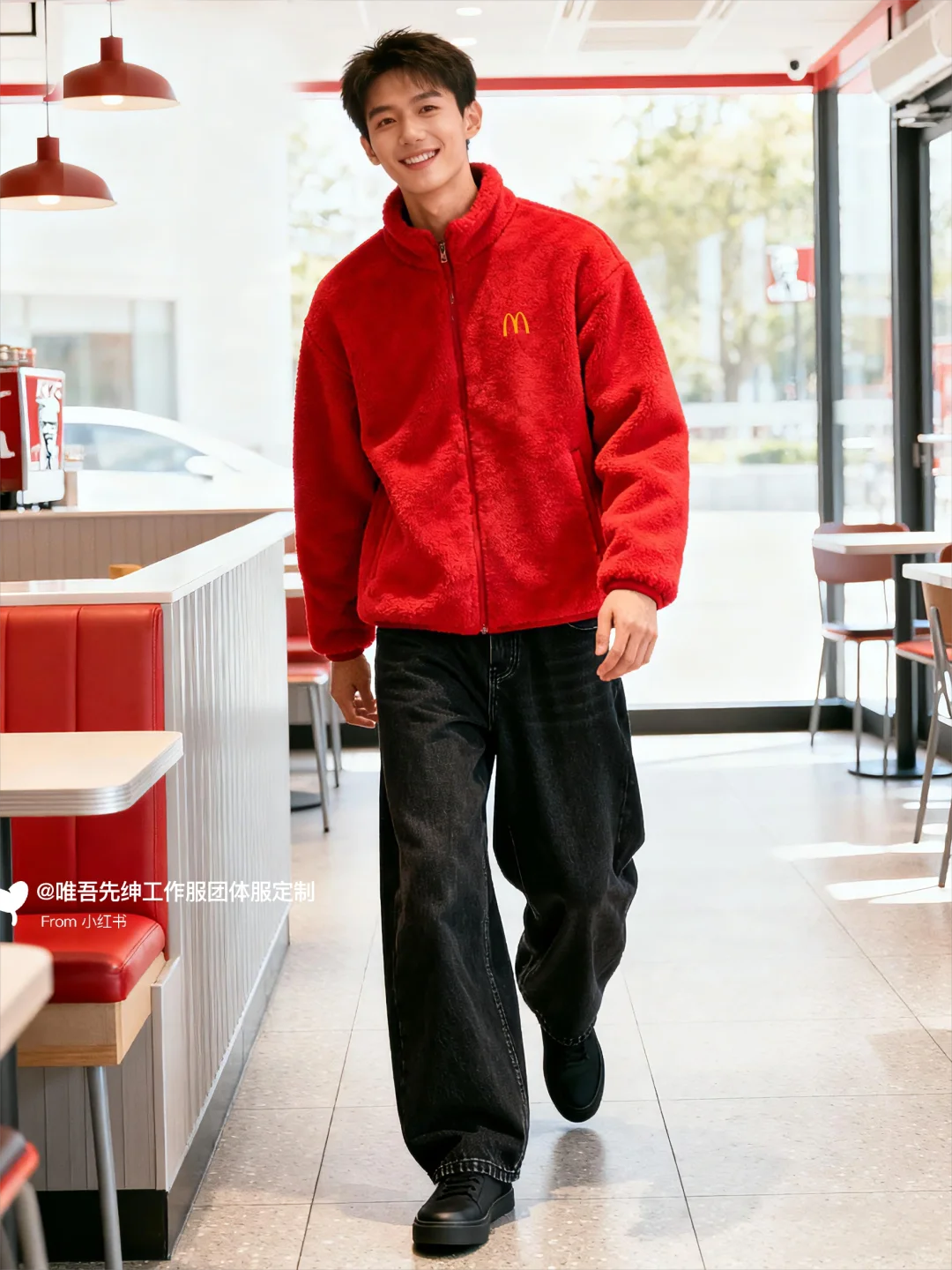 麦当劳秋冬餐饮工作服：温暖与格调双重奔赴