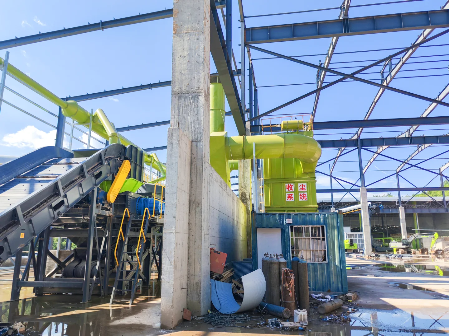 郑州朴华科技专利除尘设备成功投运