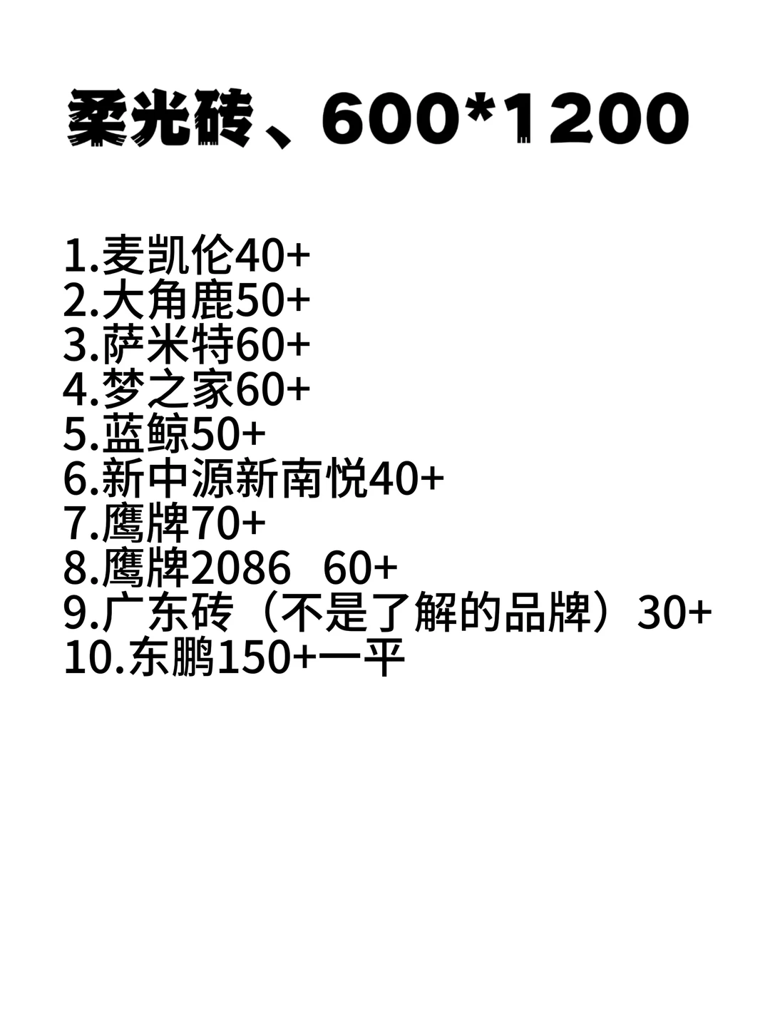 长沙建材市场看瓷砖要注意什么！！！