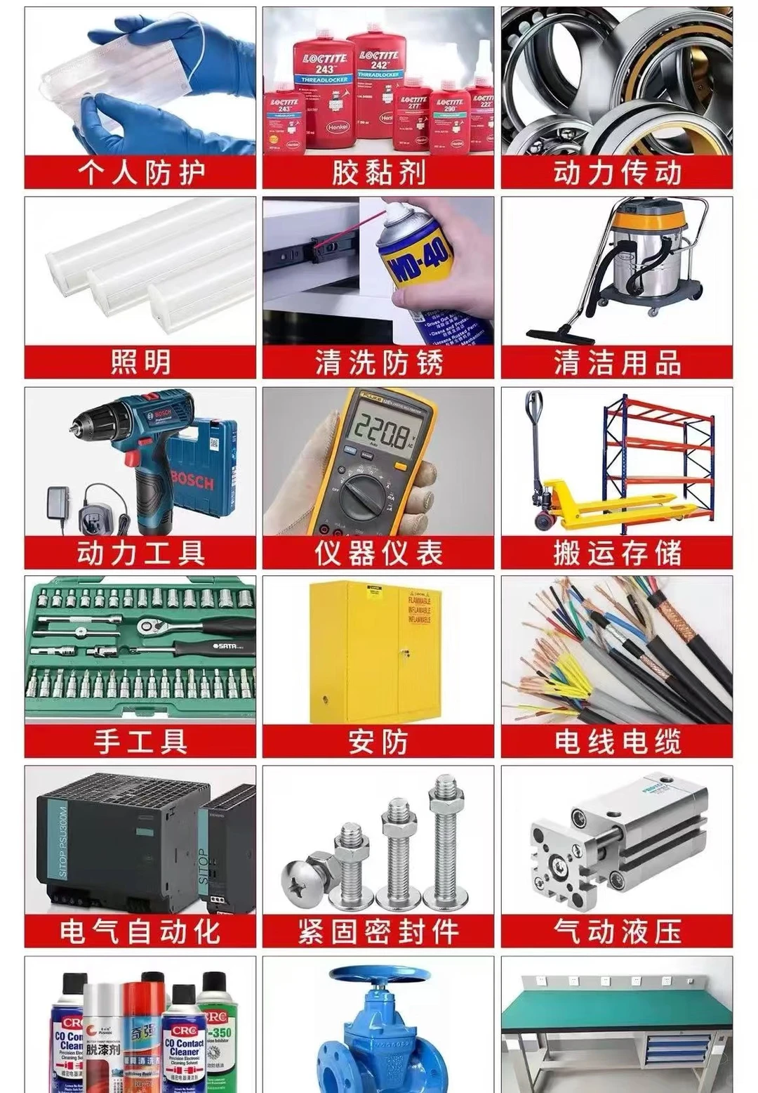 厦门五金劳保供应商寻求采购合作