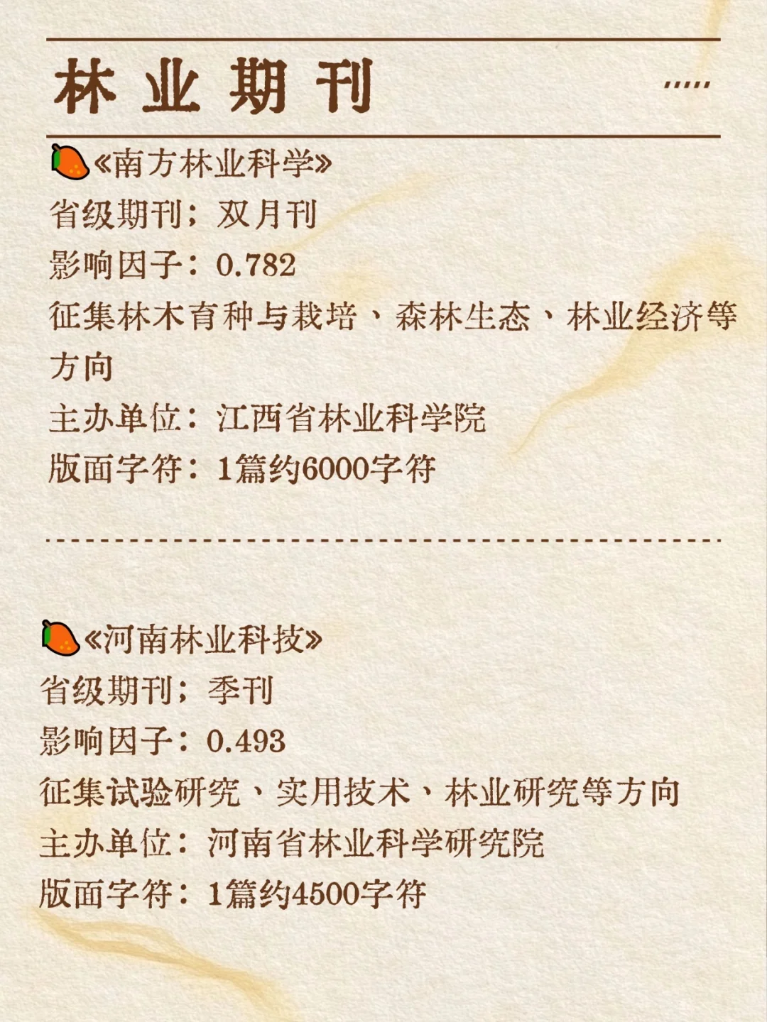 吐血整理，林业专业千万不要错过这些啊！！！