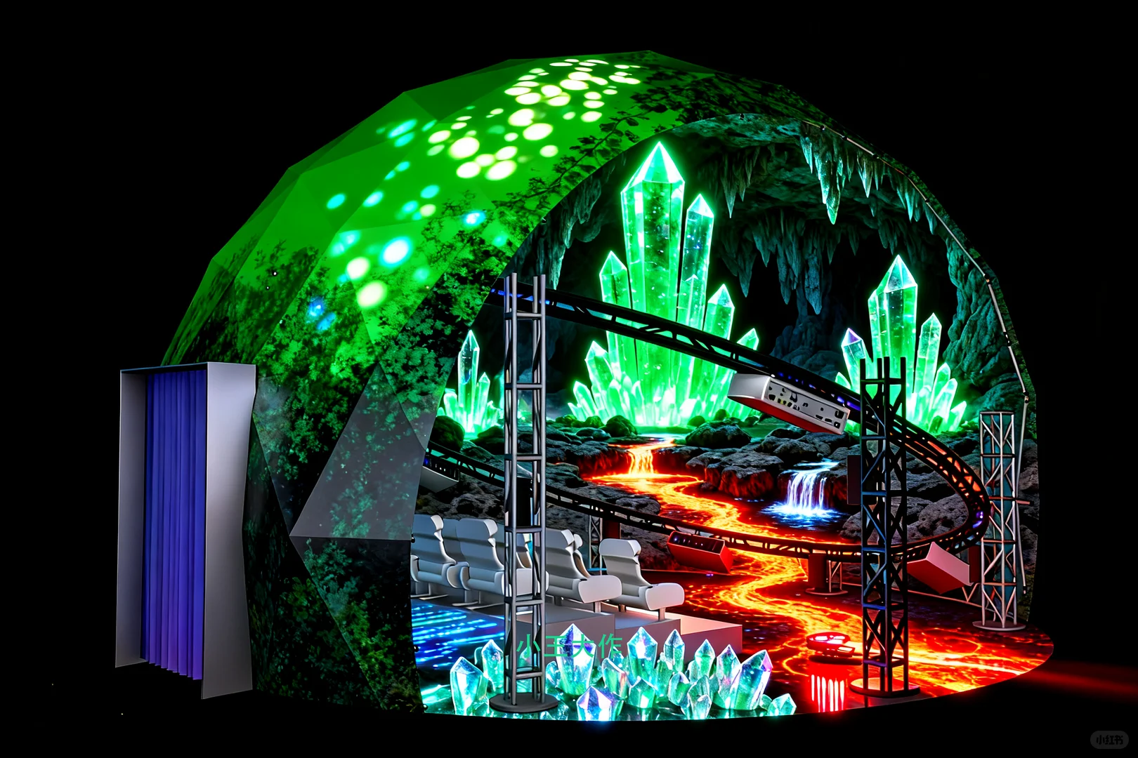 谁说看世界要行万里路？球幕眨眼皮就能拿捏