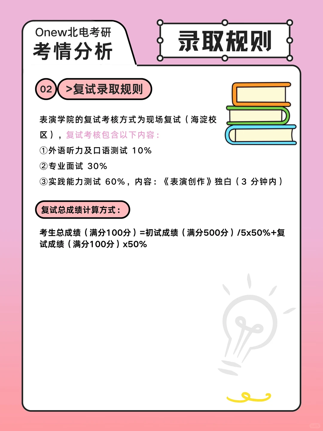 26北电考研｜表演学院考情分析