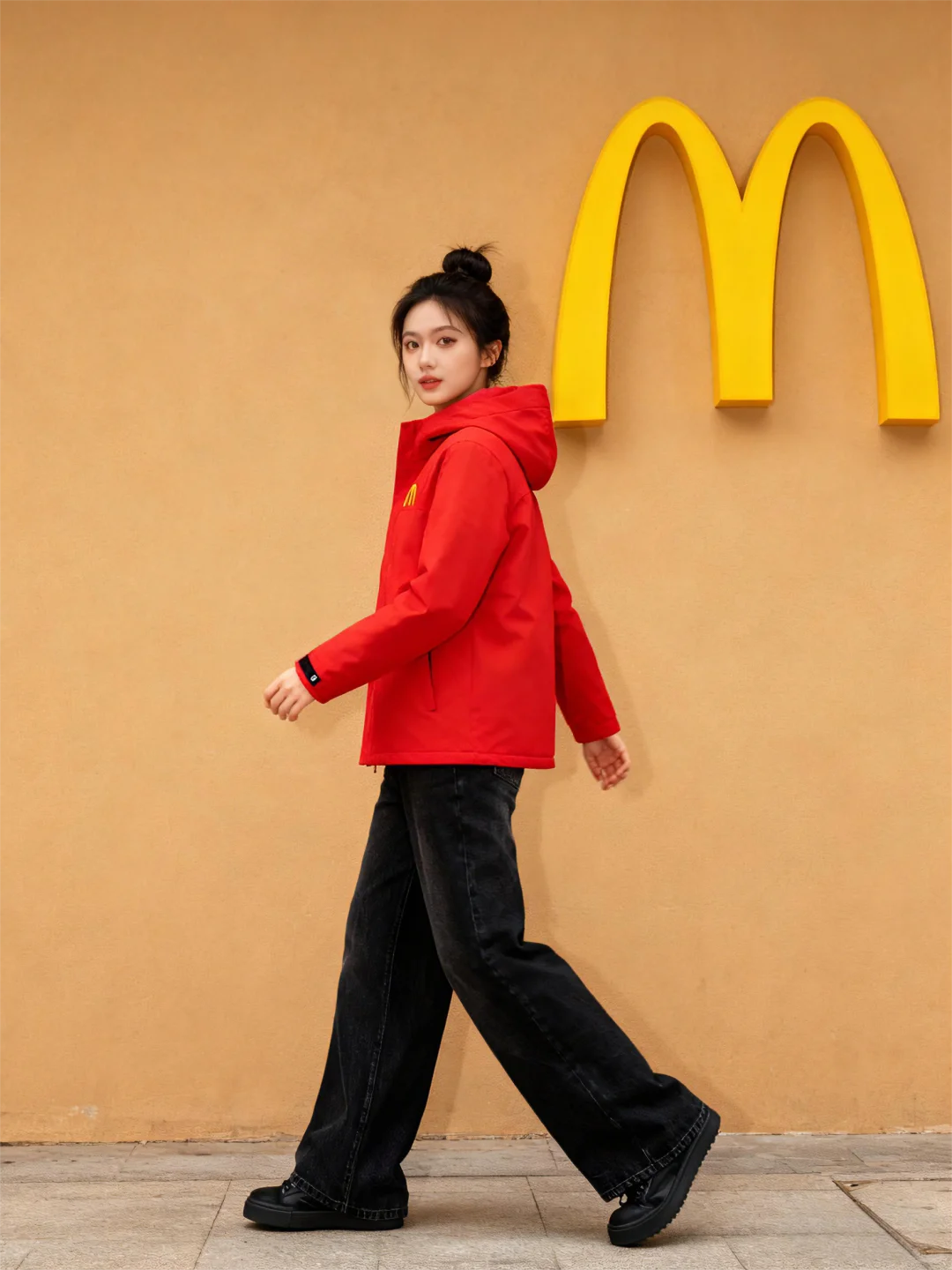 麦当劳秋冬工作服 | 冲锋衣百变穿搭