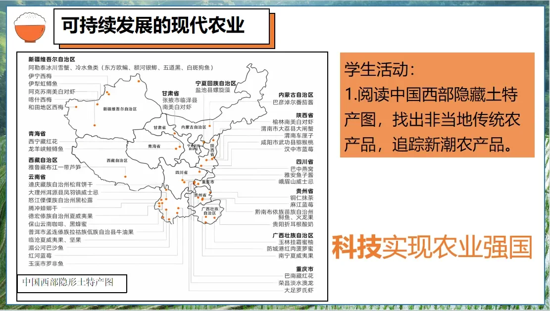 八上4.1中国的农业自用课件分享