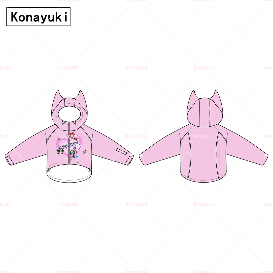 小女警亚比滑雪服！