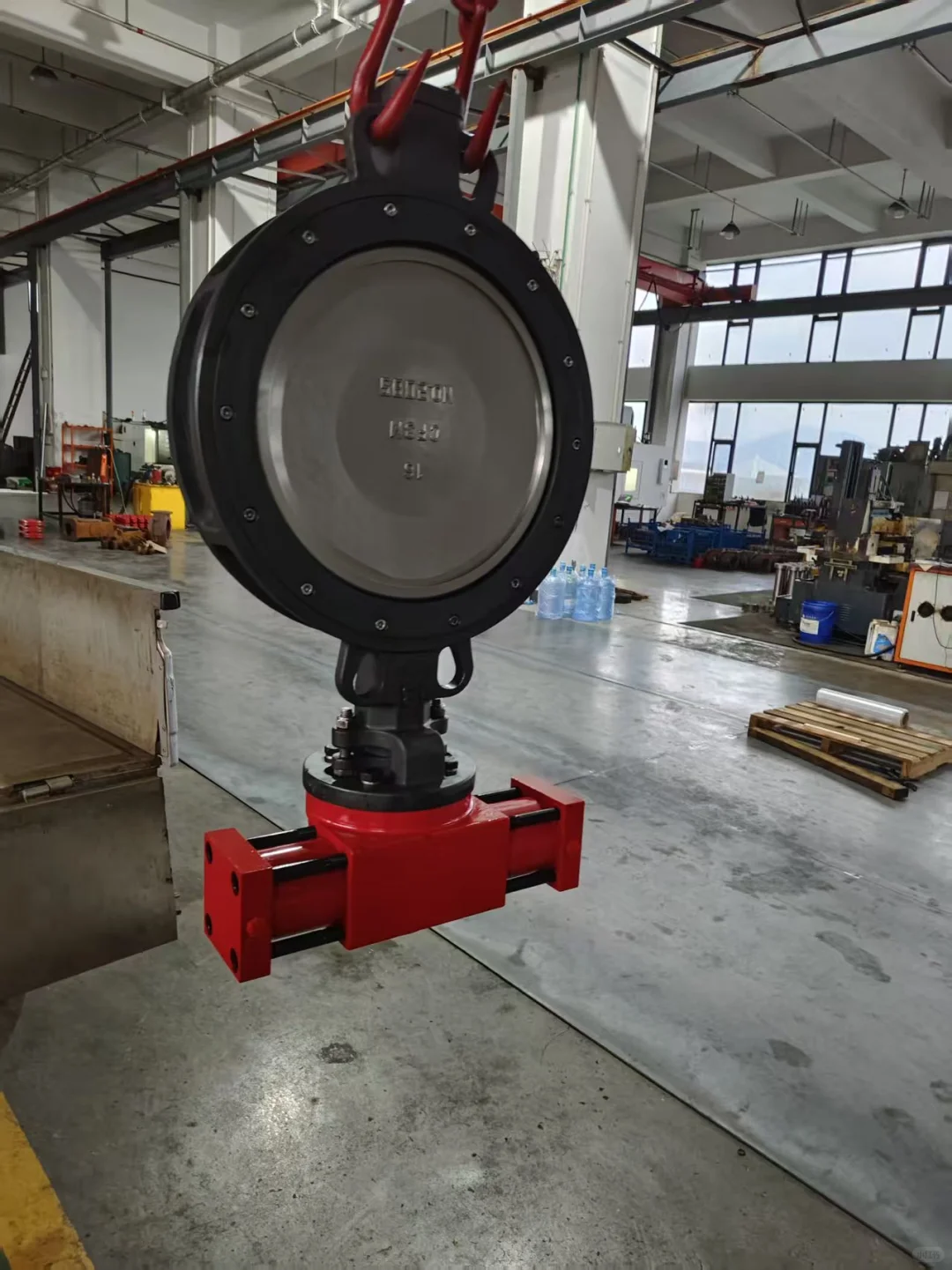 高性能碟阀带液动执行器