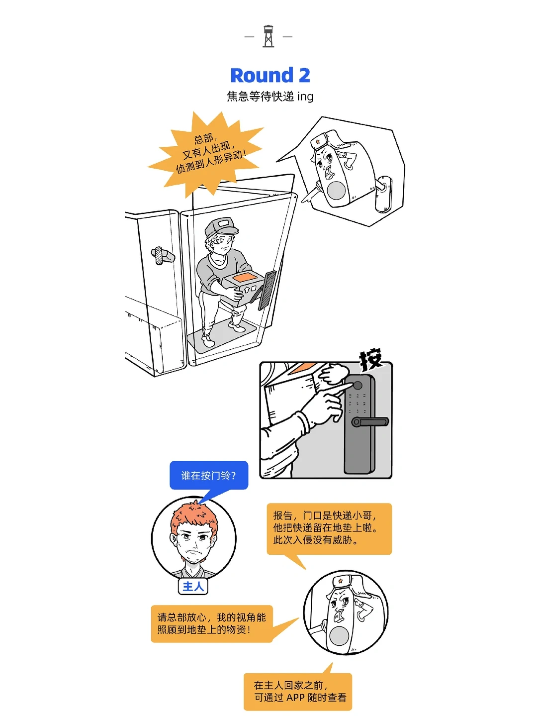 家门“哨所”的新兵报到