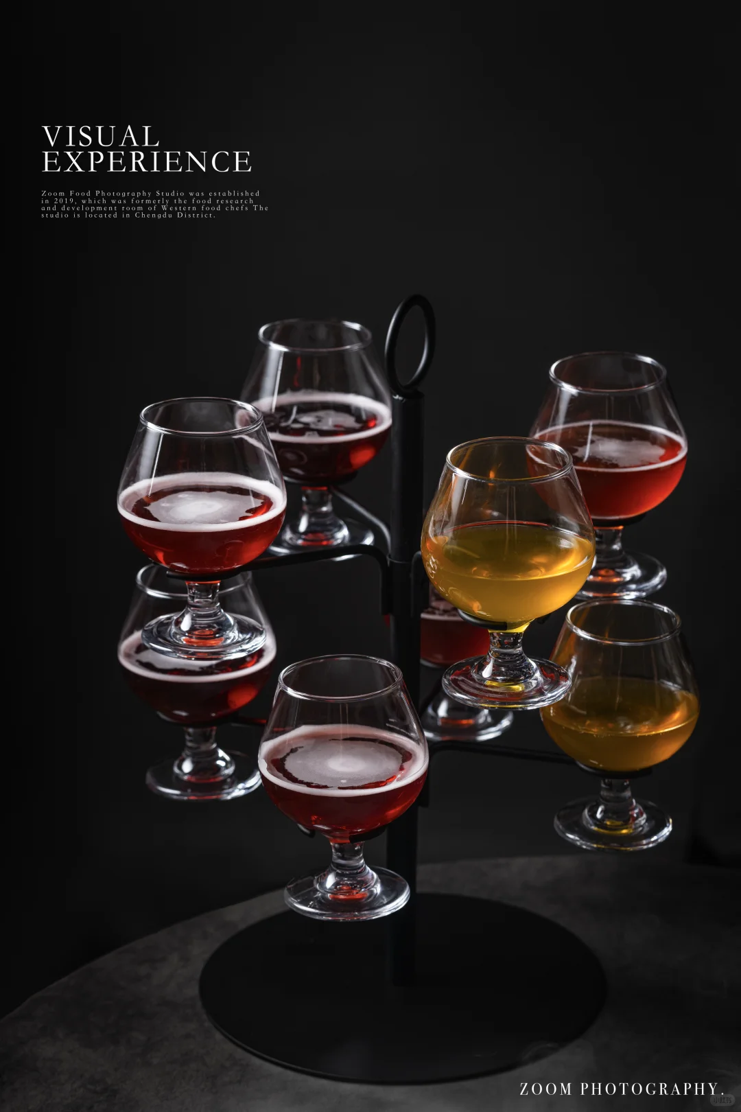 漂亮鸡尾酒拍摄｜成都美食摄影