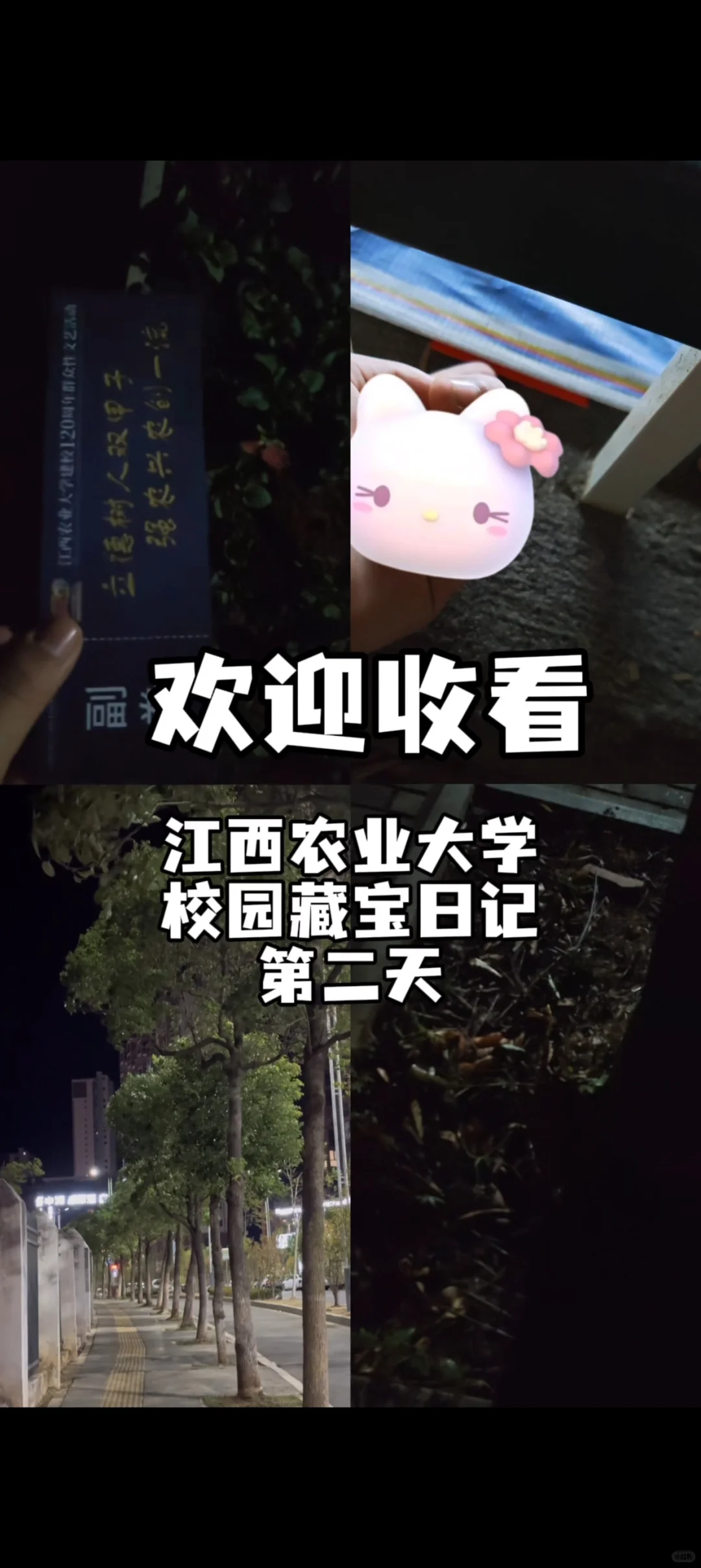 江西农业大学校园藏宝第二天