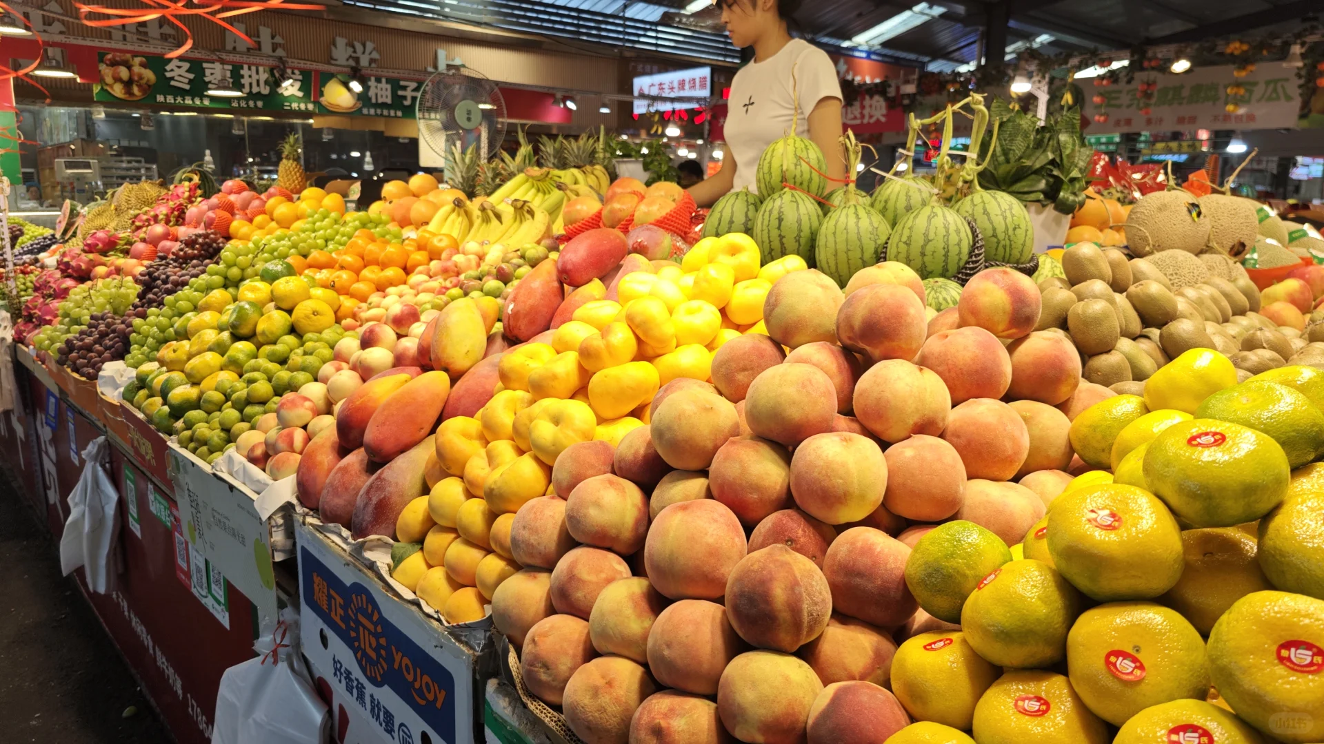 最漂亮的水果摊