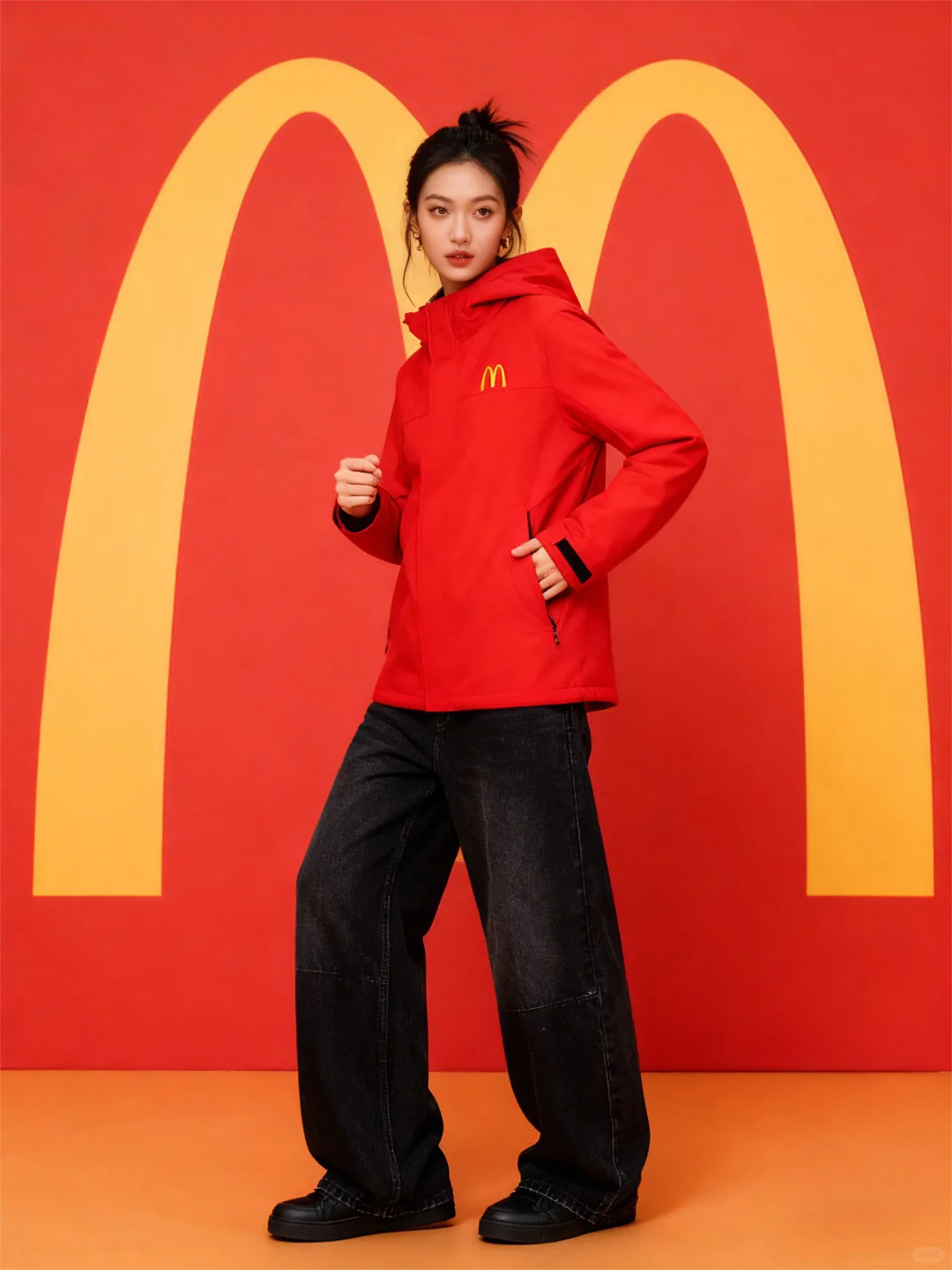 麦当劳秋冬工作服 | 冲锋衣百变穿搭