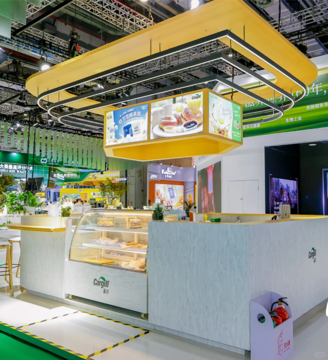 真的被今年进博会的展台惊艳到了‼️