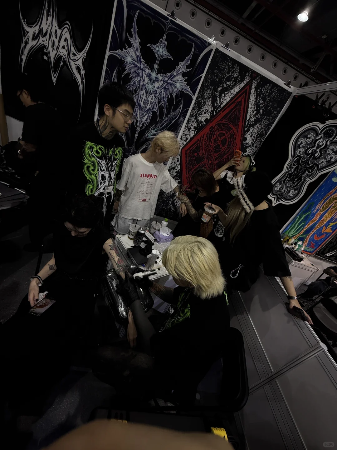 Day2 广州龙门纹身艺术节 展位日常～