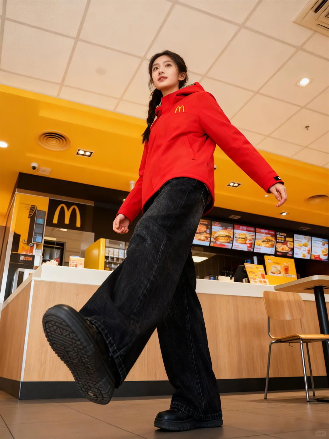 麦当劳秋冬工作服 | 冲锋衣百变穿搭