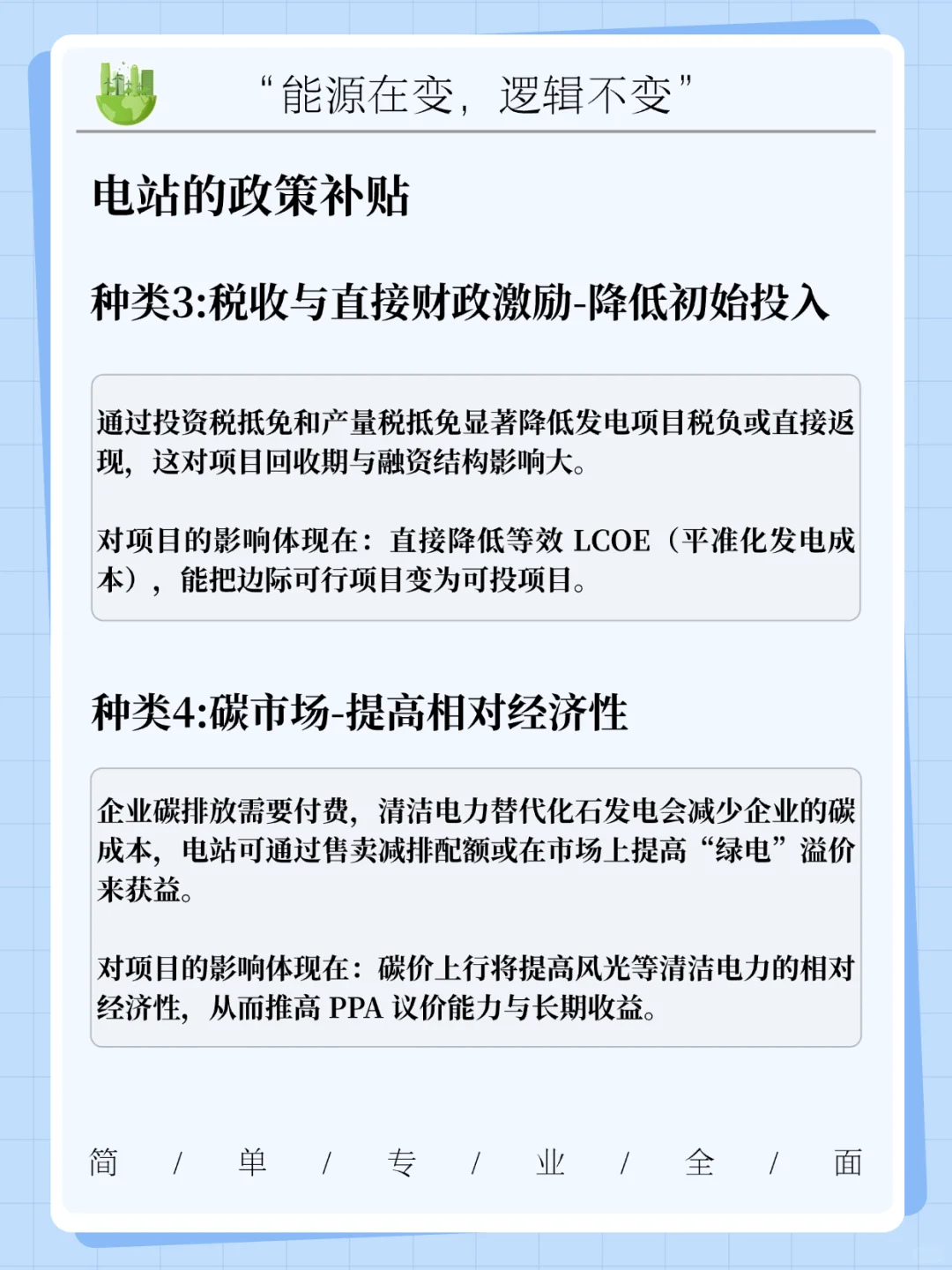 一天吃透一个新能源知识:电站靠什么赚钱?