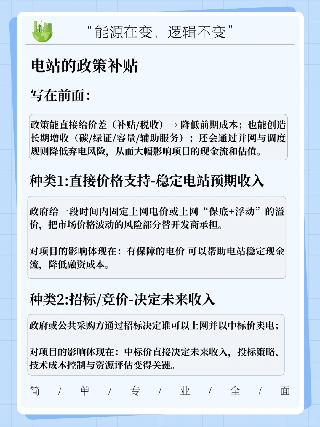 一天吃透一个新能源知识:电站靠什么赚钱?