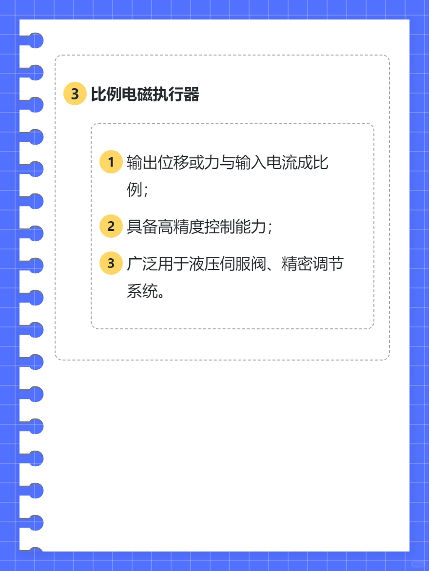 电磁执行器技术总结