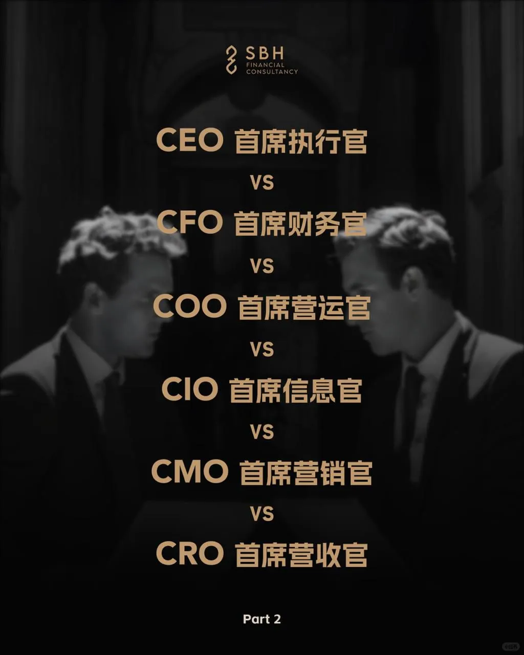 《企业核心六人组》每个 C-Level 职责