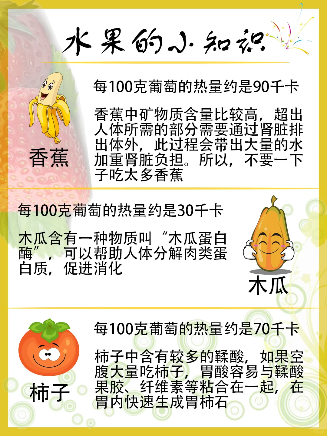 ?水果的秘密：你知道多少？