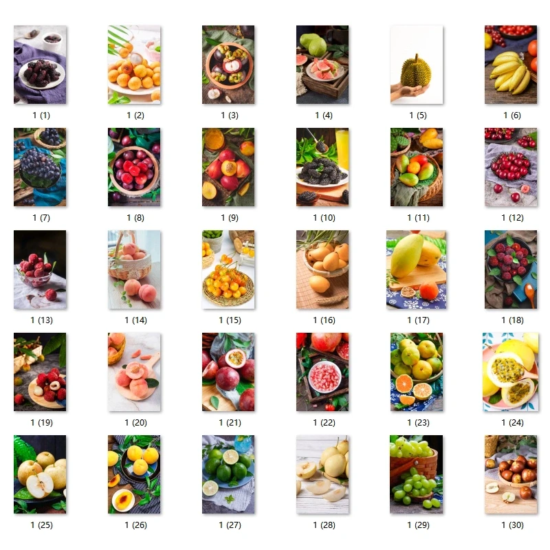 最常见的水果图片大全100种