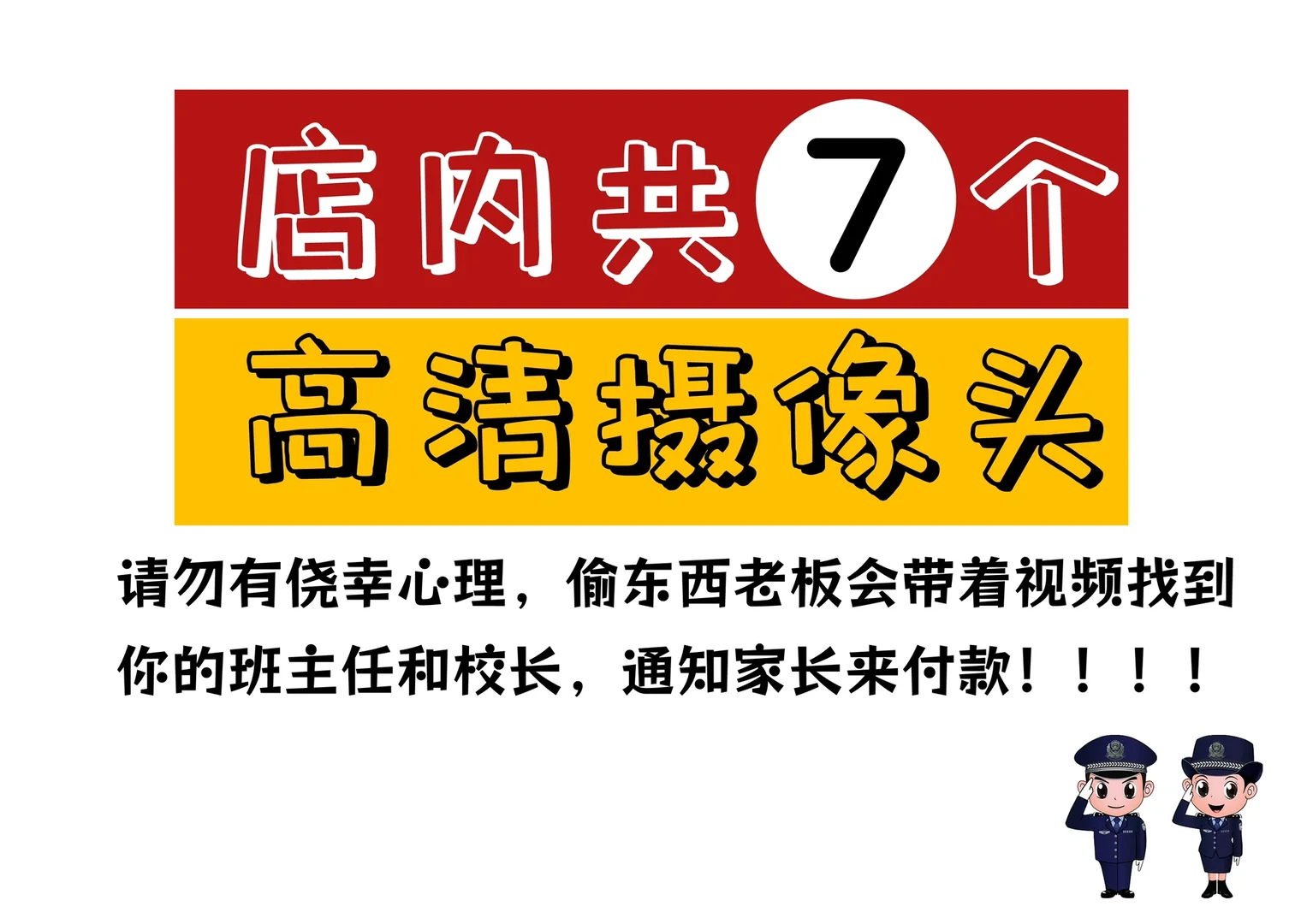 文具店创业局丨摄像头及灯具安装