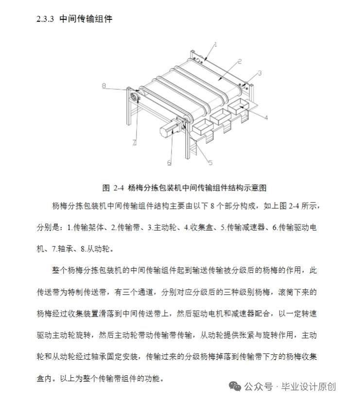 杨梅分拣包装机的结构设计   SW+说明书+CAD