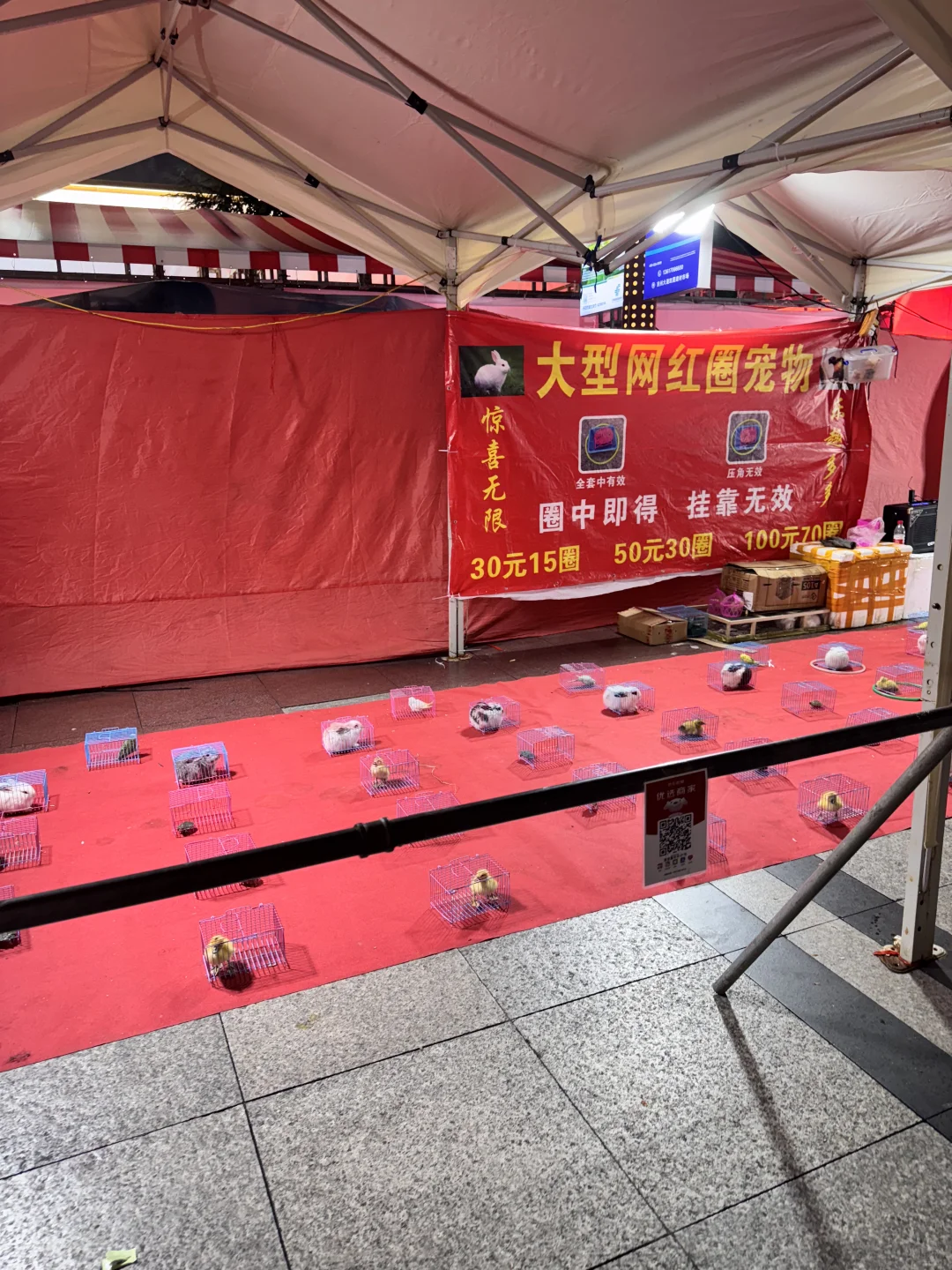 明天正式开张的吉安展销会今晚就把它逛完