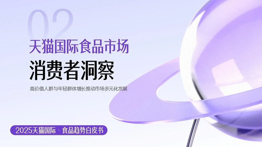 【2025 天猫国际食品趋势白皮书】共42页