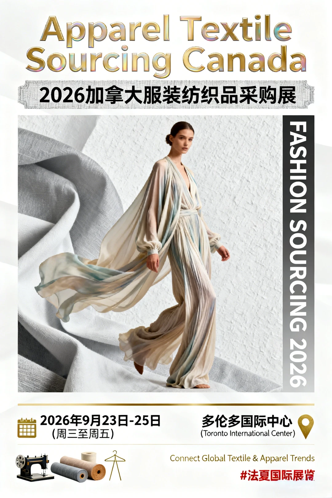 2026年9月加拿大纺织面料采购展?
