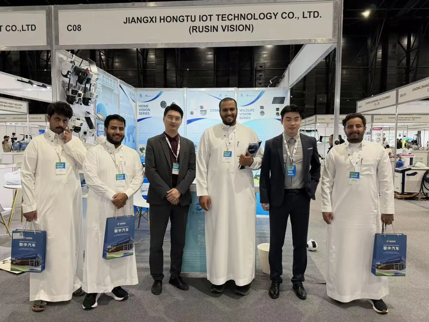Rusin Vision 2025沙特工业展圆满收官