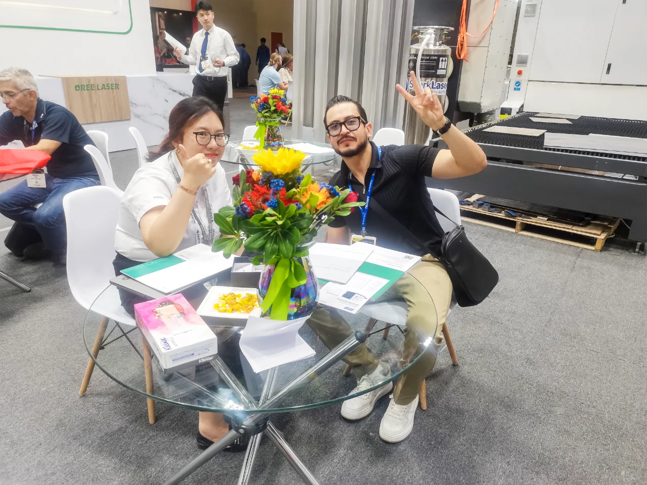 在FEIMEC墨西哥金属加工焊接展上的精彩瞬间