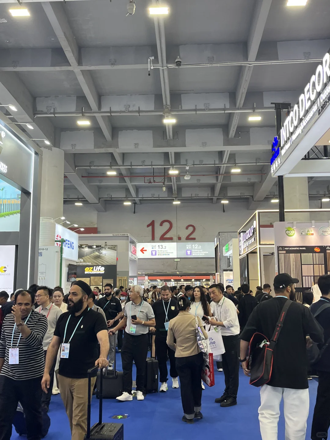 广交会第一天地推 拿到几个大客户