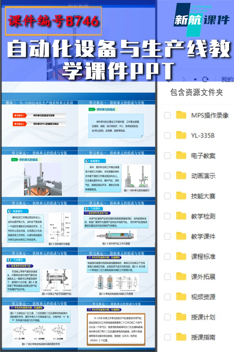 B746自动化设备与生产线教学课件ppt