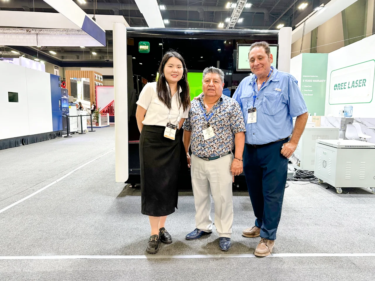 在FEIMEC墨西哥金属加工焊接展上的精彩瞬间