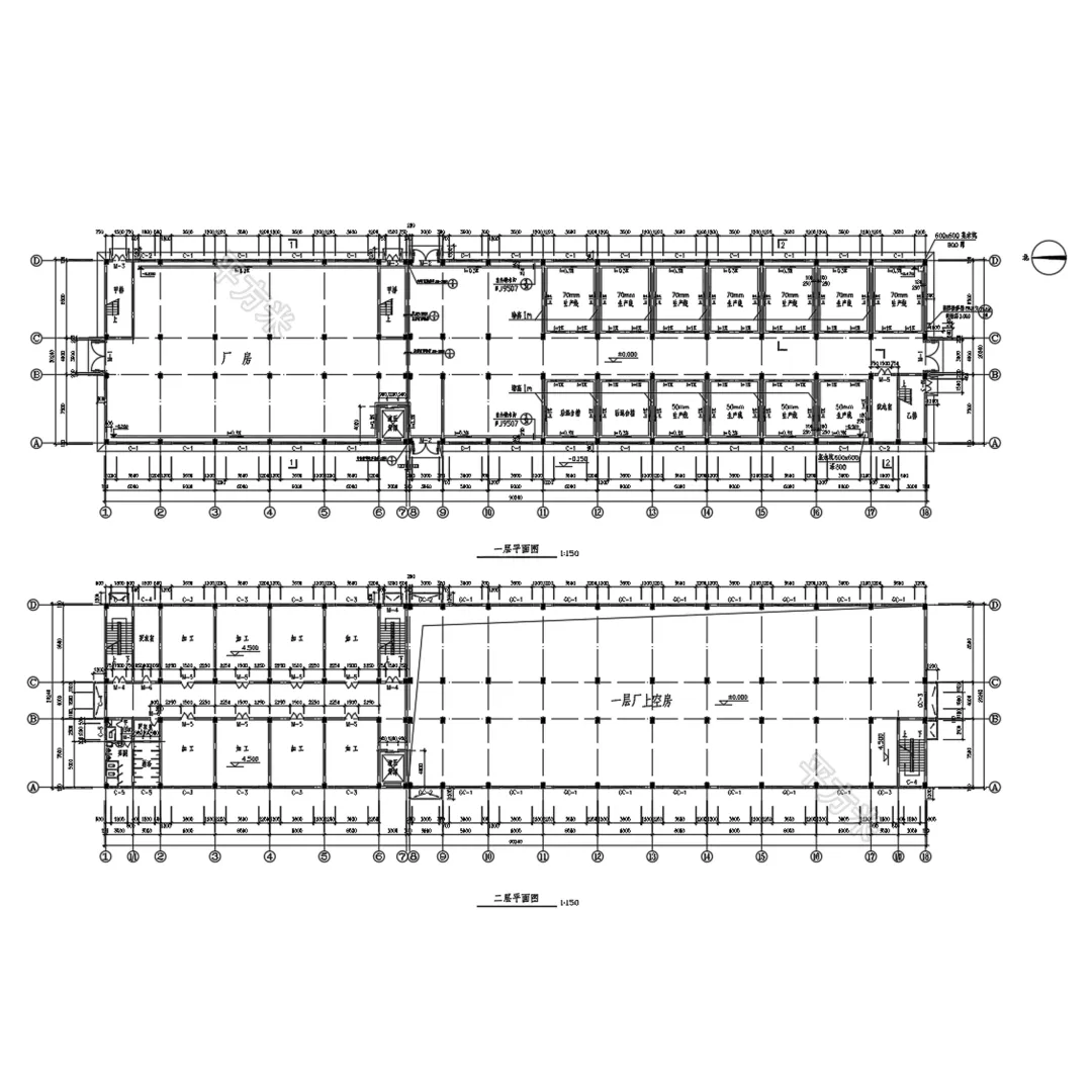 CAD|厂房车间CAD图库