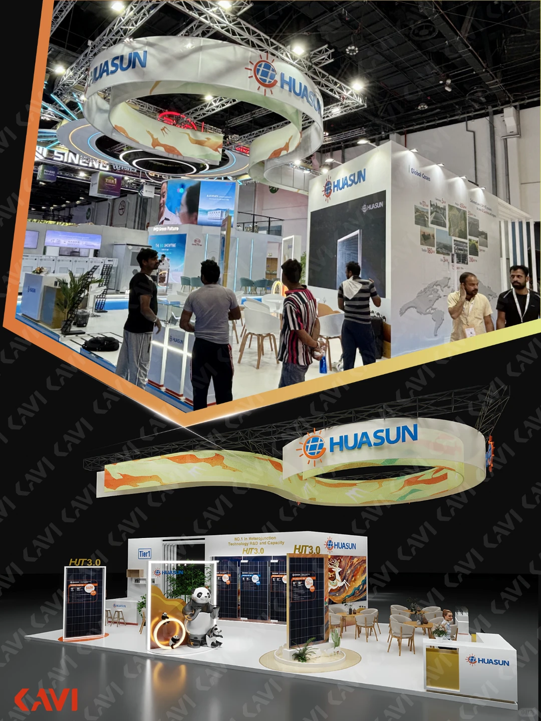 国风商业展台案例分享|文化&新能源跨界联动