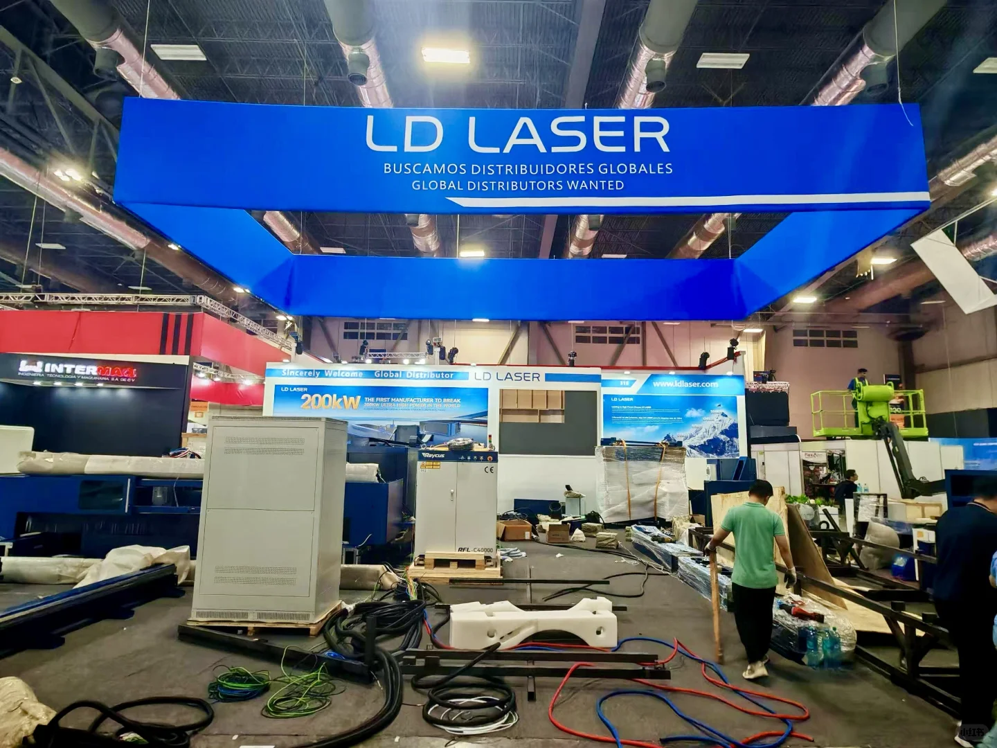 墨西哥??| 51金属加工展进场搭建?(1)