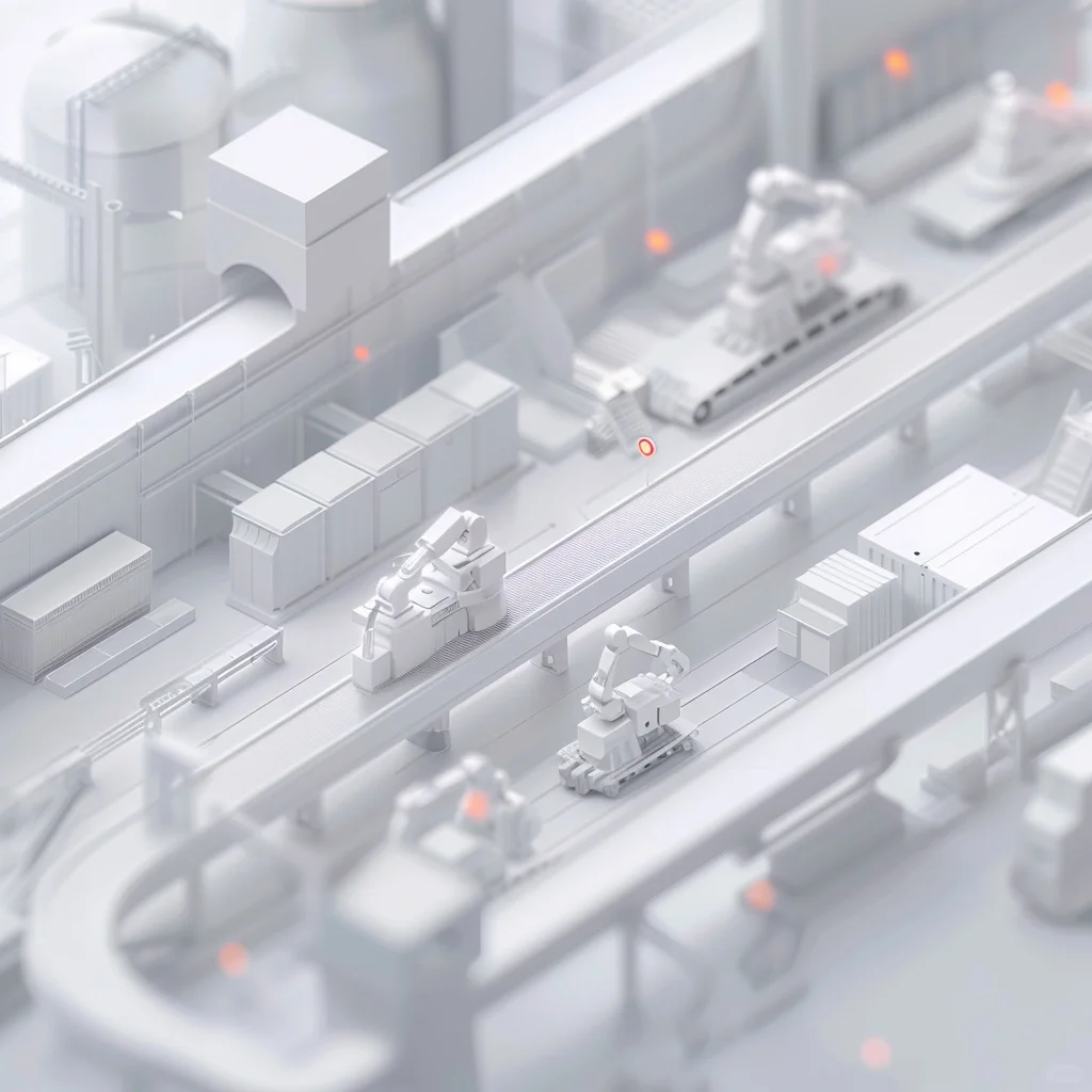 工业生产流水线沙盘模型制作-上海丰啸模型