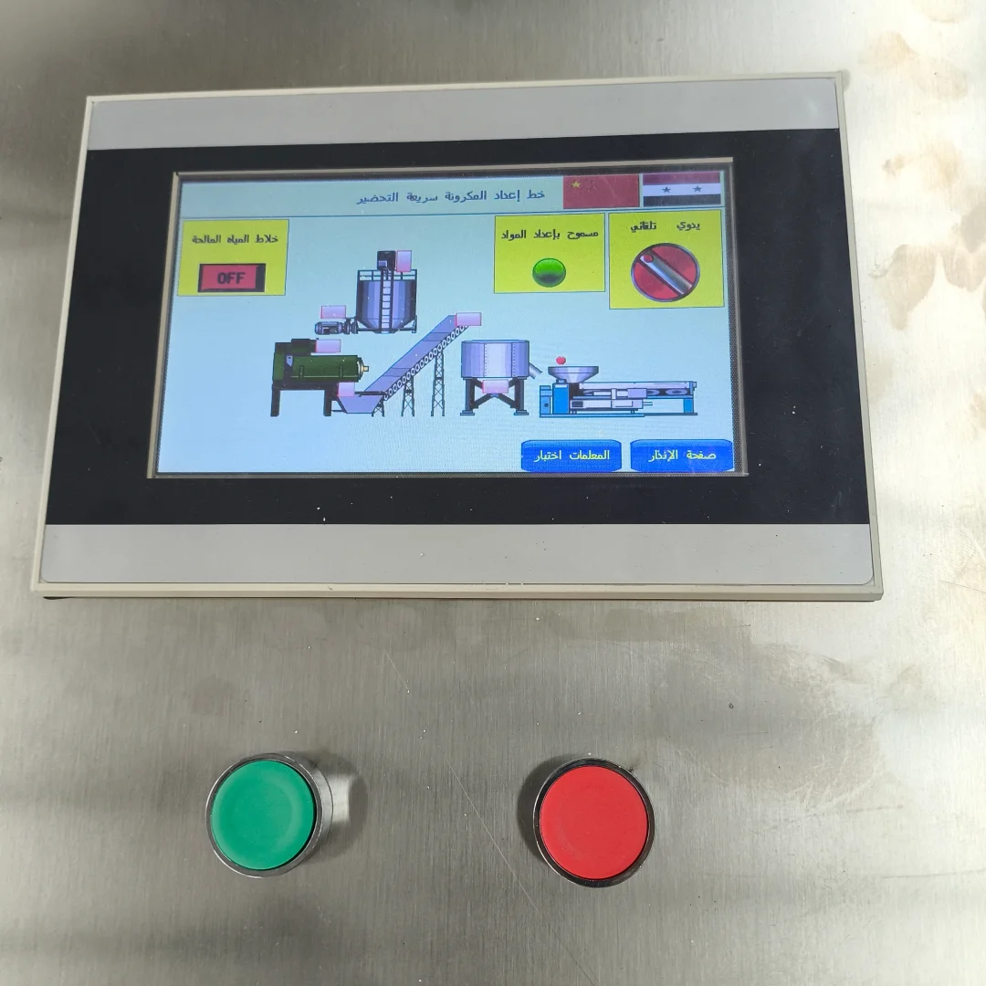 发往叙利亚的全自动日产5万包干脆面设备