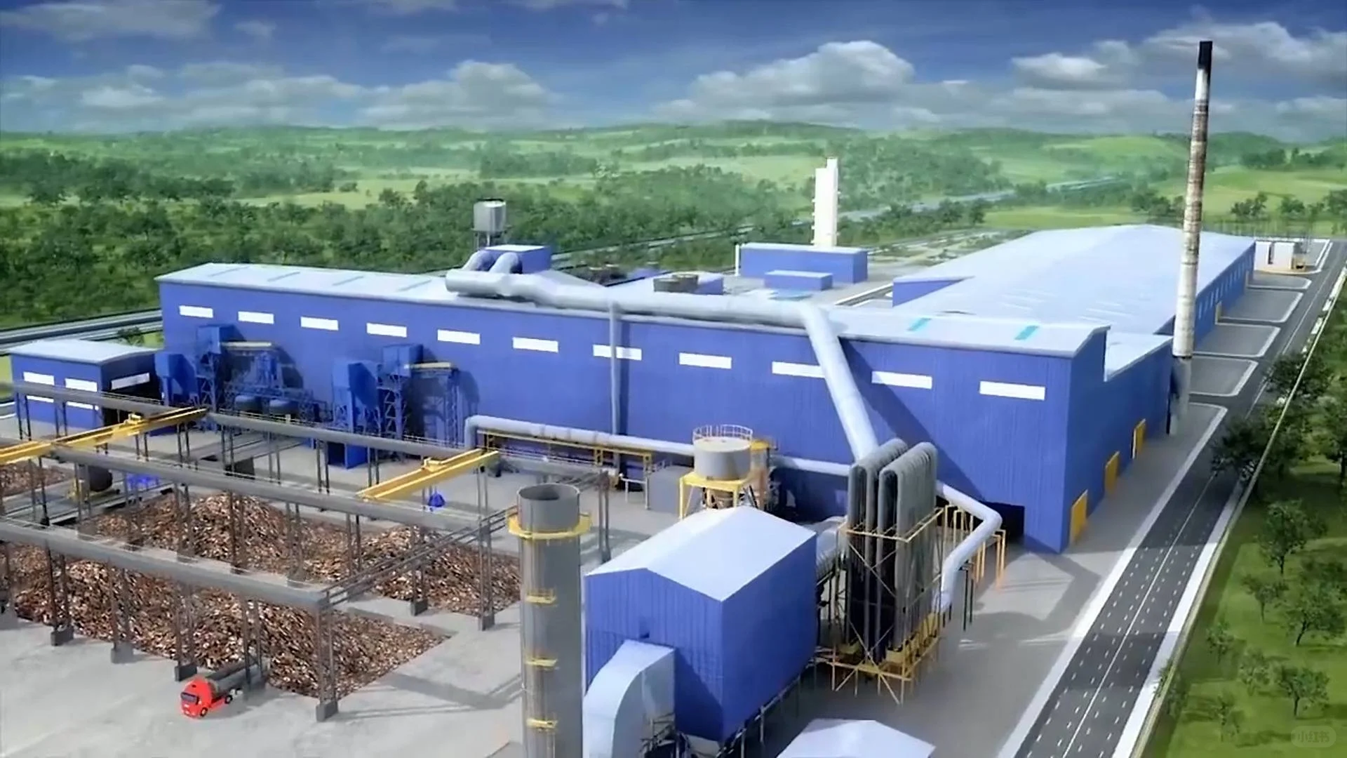 生产线动画制作